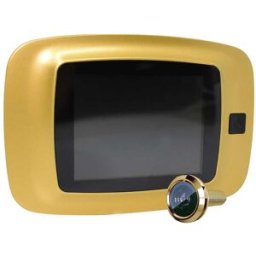 Proxe SPIONCINO DIGITALE ORO LCD 3,2" TFT TELECAMERA 0,3 Mpx 125x85 mm A BATTERIE