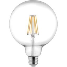 Tecnomat LAMPADINA VIVIDA LED FILAMENTO GLOBO E27 11W=100W 1521 lumen 3000K LUCE CALDA Ø 125x170 mm