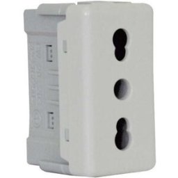 Gewiss PRESA BIPASSO 2 POLI+T 10/16A SYSTEM