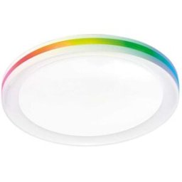 Design_fan PLAFONIERA LED MAKEUP 35W FINO A 3600 lumen CON RGB Ø40x12 cm