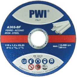 Workdiamond 100 DISCHI ABRASIVI Ø115 mm SPESSORE 1,2 mm TAGLIO FERRO ACCIAIO