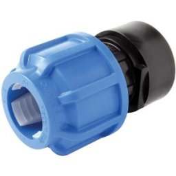 Fip RACCORDO A COMPRESSIONE TUBO POLIETILENE DRITTO F 1''1/2 x 50 mm