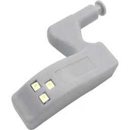 Tecnomat 2 LUCI LED UNIVERSALI PER CERNIERE ARMADI CON 3 VITI 4000°K LUCE BIANCA SENZA BATTERIA