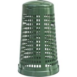 Tecnomat TRESPOLO PORTASACCO MOBILPLASTIC 110 l VERDE IN PEHD CON COPERCHIO