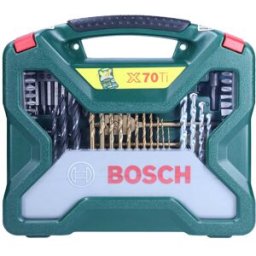 Bosch VALIGETTA 70 PEZZI X70TI PER FORATURA E AVVITATURA