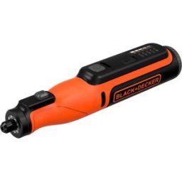 Black & Decker MINIUTENSILE MULTIFUNZIONE B&D 7,2 V LITIO BCRT8I-XJ 37 ACCESSORI