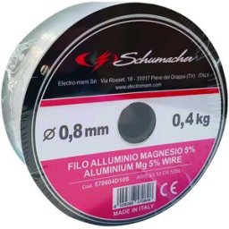 Schumacher FILO ALLUMINIO MAGNESIO 0,8 mm 0,4 KG