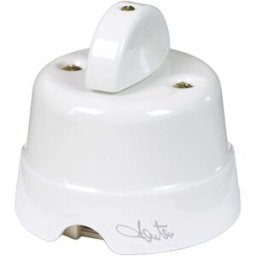 Fanton INTERUTTORE/DEVIATORE CERAMICO 10AX 250V BIANCO