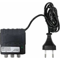 Tecnomat ALIMENTATORE PER ANTENNA FRACARRO 12 V 200mAH BANDA TV 47-862MHz 2 USCITE ATTACCO TIPO F