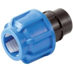 Fip RACCORDO A COMPRESSIONE TUBO POLIETILENE TAPPO Ø 50 mm