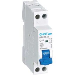 Chint INTERRUTTORE MAGNETOTERMICO 16A 1P+N CURVA C 4,5KA 1 MODULO