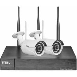 Urmet KIT TVCC WIRELESS 5 Mpx HD 1TB CON 2 TELECAMERE E MOUSE PORTATA 200 m