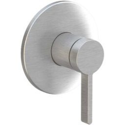 Huber MISCELATORE DOCCIA INCASSO LODGE NICKEL SPAZZOLATO CARTUCCIA Ø 35 mm