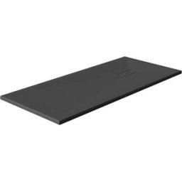 Tecnomat PIATTO DOCCIA SERIE FUSION MARMORESINA COLORE NERO 70X140 cm H 2,5 cm