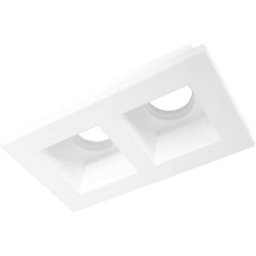 Parko FARETTO A INCASSO IN GESSO RETTANGOLARE CON ATTACCO GU10 DIMENSIONI 214x117x62 mm