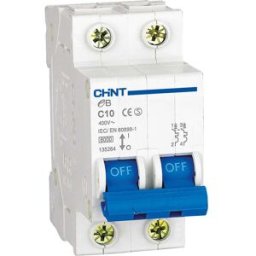 Tecnomat INTERRUTTORE MAGNETOTERMICO 2P 16A CURVA C 4,5KA 2 MODULI