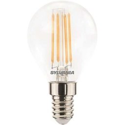 Feilo_sylvania LAMPADINA SYLVANIA LED FILAMENTO MINI SFERA E14 4,5W=40W 470lumen 2700K LUCE CALDA Ø 45x80 mm