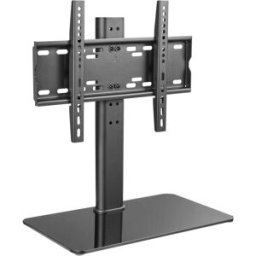 Tecnomat SUPPORTO TV DA TAVOLO DA 23'' A 47'' PORTATA 40 kg COLORE NERO DIMENSIONE BASE 480x280 mm