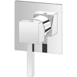Aquapro MISCELATORE DOCCIA INCASSO ACQUAPRO CUBOS 2 CROMO CARTUCCIA Ø 35 mm