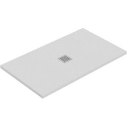 Tecnomat PIATTO DOCCIA TEVERE PIETRA MARMORESINA BIANCO 70x120 cm H 2,2 cm PILETTA Ø90 mm