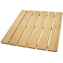 Tecnomat PEDANA DOCCIA 55x55 cm IN LEGNO MARRONE PER PIATTI 70x70 cm E 80x80 cm