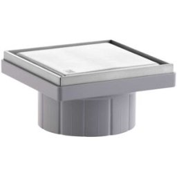 Tea GRIGLIA PER POZZETTO DOCCIA TIRANA L 110X110 mm INOX 316 CROMO PIASTRELLABILE