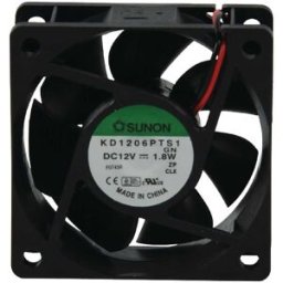 Tecnomat VENTOLA RAFFREDDAMENTO 60x60 mm 12Vdc 50/60Hz 190mA RUMOROSITA 34 dB(A)