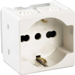 Gewiss PRESA UNIVERSALE 2P+T 10/16A + SCHUKO SYSTEM