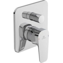 MISCELATORE DOCCIA INCASSO 2 VIE IDEAL STANDARD ESLA CROMO CARTUCCIA Ø 47 mm