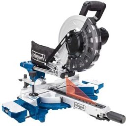 Scheppach TRONCATRICE RADIALE 2000W HM254 TAGLIO 45° 90x240 mm 90° 90x340 mm LAMA 255 mm