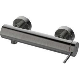 Essebagno MISCELATORE DOCCIA ESTERNO FULL GUN METAL CARTUCCIA Ø 35 mm