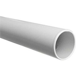 Tecnomat TUBO ACCIAIO VERNICIATO BIANCO TONDO Ø 25 mm 2 m