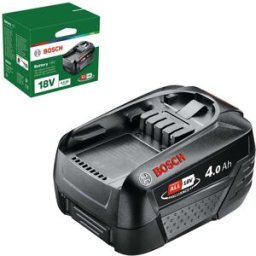 Bosch BATTERIA VERDE 18 V PBA 18V 4.0 Ah WC LITIO 4 Ah
