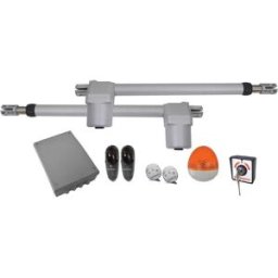 Euromatic KIT APRICANCELLO TECHNO 4 24V DOPPIA ANTA BATTENTE FINO A 250 kg PER ANTA