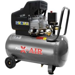 Powerxair COMPRESSORE 50 l MISTRAL 2hp LUBRIFICATO POWER X YE050 PRESSIONE 8 bar ARIA ASPIRATA 170 l/min