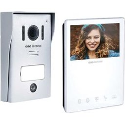 Scs_sentinel_urmet KIT VIDEOCITOFONICO MONOFAMILIARE SCS 4,3'' A COLORI 2 FILI COLORE BIANCO IP54