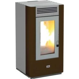 Adler STUFA A PELLET AD ARIA DOLOMITE 11C CANALIZZATA 9,05 kW CORTEN