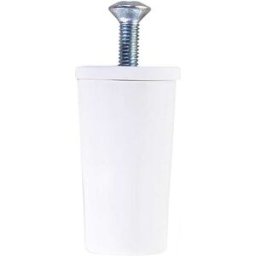 Boliscarlo TAPPI D'ARRESTO 40 mm 4 PEZZI PVC BIANCO