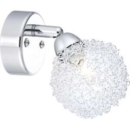 Globo FARETTO CLIO VETRO E METALLO 33W G9 ECOALOGENA DIMENSIONI 15 cm Ø 8 cm