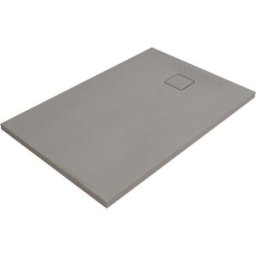 Tecnomat PIATTO DOCCIA SERIE CEMENTO MARMORESINA GRIGIO 70x120 cm H 4 cm PILETTA Ø 90 mm
