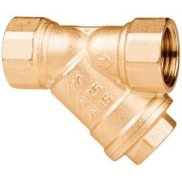 Farg FILTRO A Y 610 Ø 1/2'' PER ACQUA PN 25 MAGLIA FILTRANTE 500 MICRON IN OTTONE GIALLO
