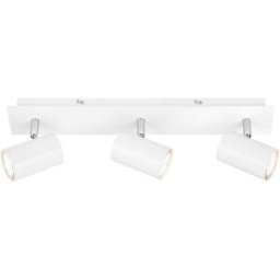 Brilo BARRA A 3 LUCI RUN 3xGU10 FINO A 40 W BIANCO ORIENTABILE 450x80x123 mm