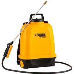 Volpi VAPORIZZATORE POMPA A PRESSIONE A SPALLA 12l VITA12 A BATTERIA 14,4V 2Ah 5 bar LANCIA ALLUMINIO