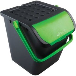 Tecnomat PATTUMIERA ECOLOGIC 28 l VERDE CON CORPO GRIGIO 380x365 mm H 370 mm