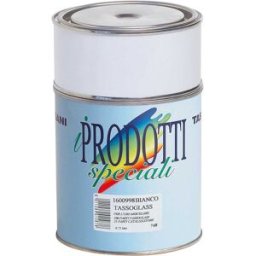 Tassani SMALTO EPOSSIDICO VETRIFICANTE TASS-O-GLASS 750 ml BIANCO BICOMPONENTE 3m² CON 1 l