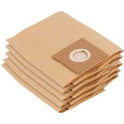 Powerplus 5 SACCHETTI IN CARTA 15 l PER BIDONE ASPIRATUTTO POWX322