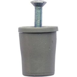 Boliscarlo TAPPI D'ARRESTO 30 mm 4 PEZZI PVC GRIGIO