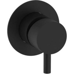 Teorema MISCELATORE DOCCIA INCASSO KEO NERO OPACO CARTUCCIA Ø 25 mm