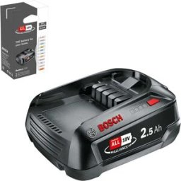 Bosch BATTERIA VERDE 18 V PBA 18V 2.5 Ah WB LITIO 2,5 Ah