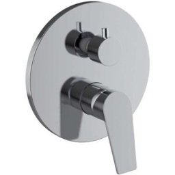 Tecnomat MISCELATORE DOCCIA INCASSO 2 VIE AQUASANIT LIFE CROMO CARTUCCIA Ø 35 mm